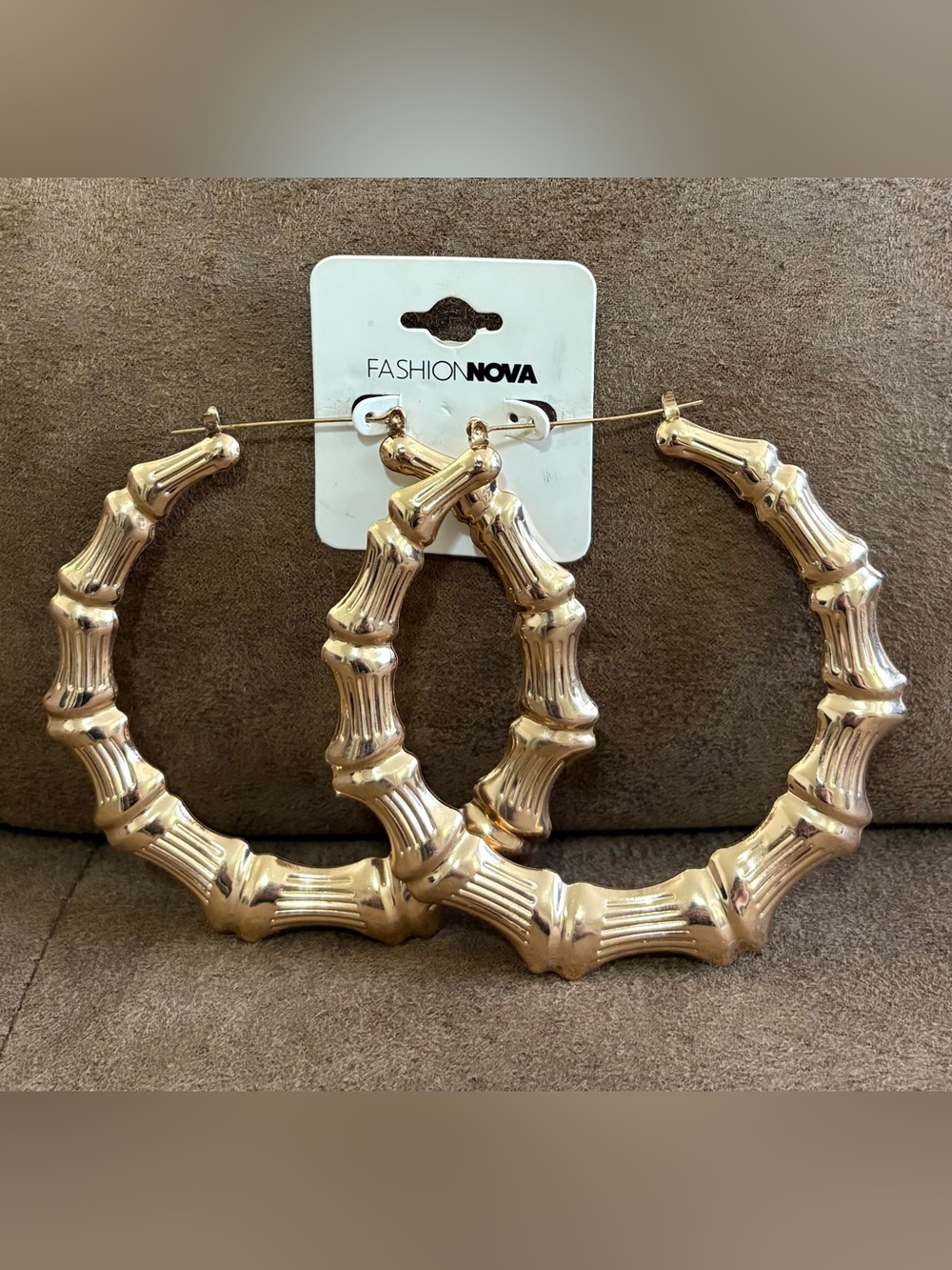 Fashion Nova Adanna Gold Hoop Earrings